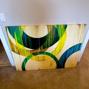 56”x40” Loop Canvas by Z Gallerie